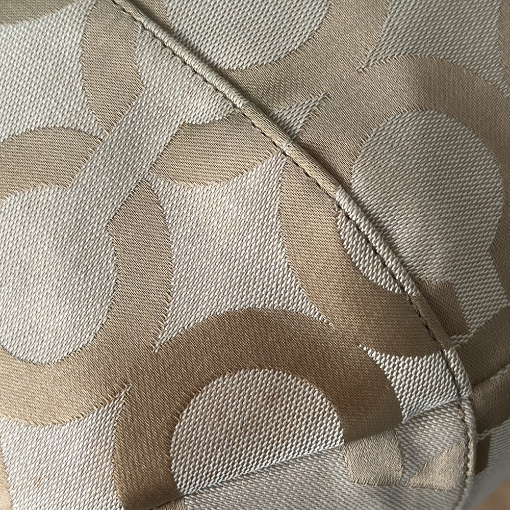 Coach Vintage Jazzy Poppy Glamour Signature Crossbody Hobo - Picture 10 of 16